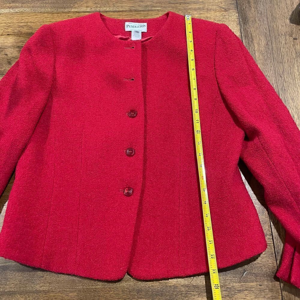Pendleton Blazer Sz 12 - image 5